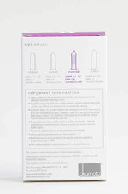 Wink Condoms Studded - 10 Pack - Back of Package